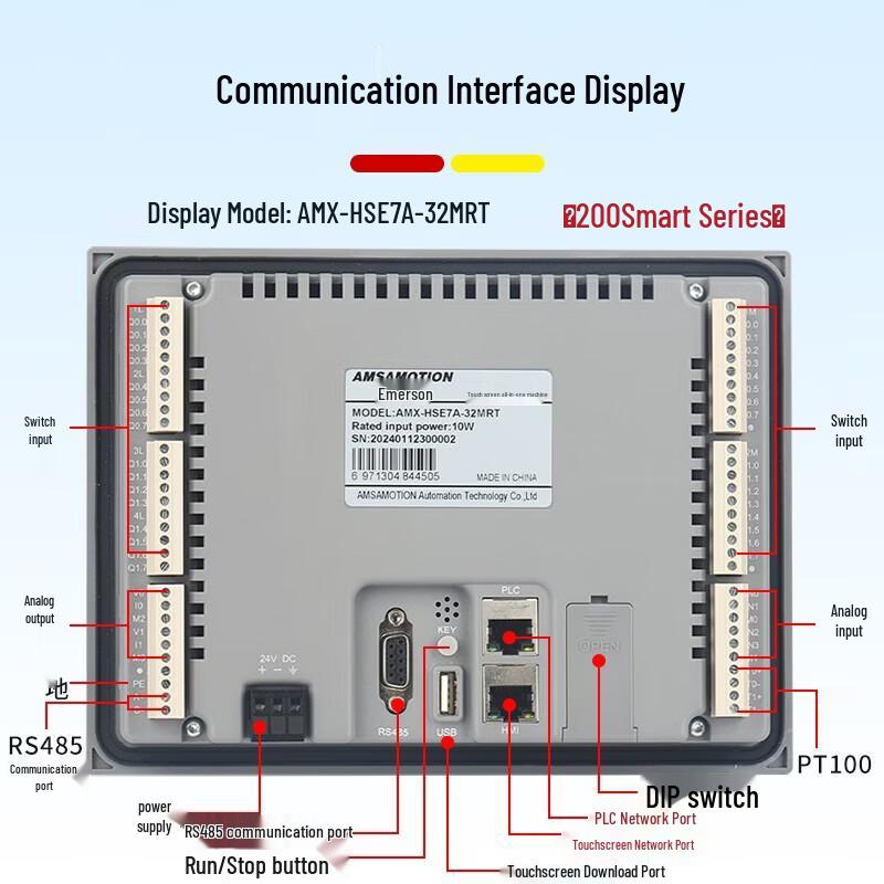 Aimoxun Industrial HMI PLC Integrated Controller
