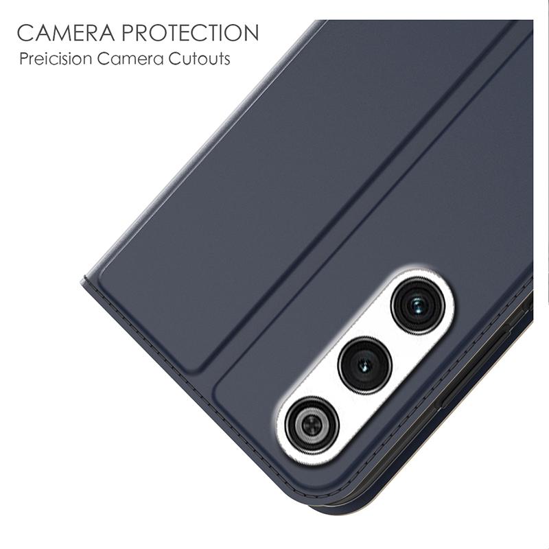 For ZTE nubia RedMagic 10 Air 5G Case PU Leather Phone Cover with Card Holder Stand