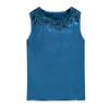 Women's Summer Vest Bottoming Shirt Lace Large Size All-match Short-sleeved Top