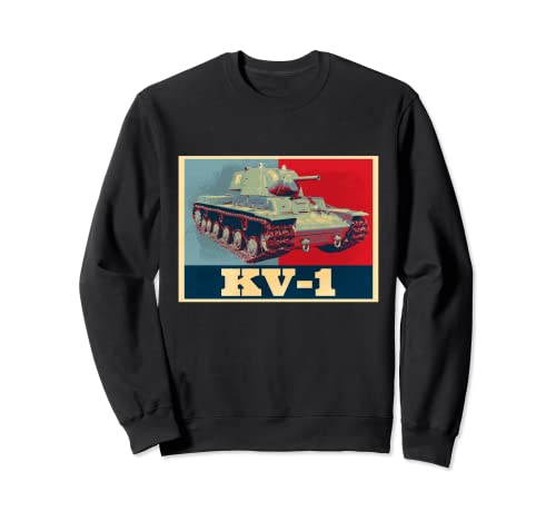 KV-1 Tank Military T-Shirt, WW2 Soviet Army, World War II Tank, Men's Merchandise, Clothing, Military Sweatshirt