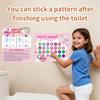 Kids Potty Training Sticker Chart: Develop Healthy Potty Habits for Boys & Girls