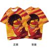 2025 MINISO Ninjago TShirt Cartoon Anime Printing Boys and Girls T-shirt In Summer New Style Street Trends Children's Clothing Short Sleeve