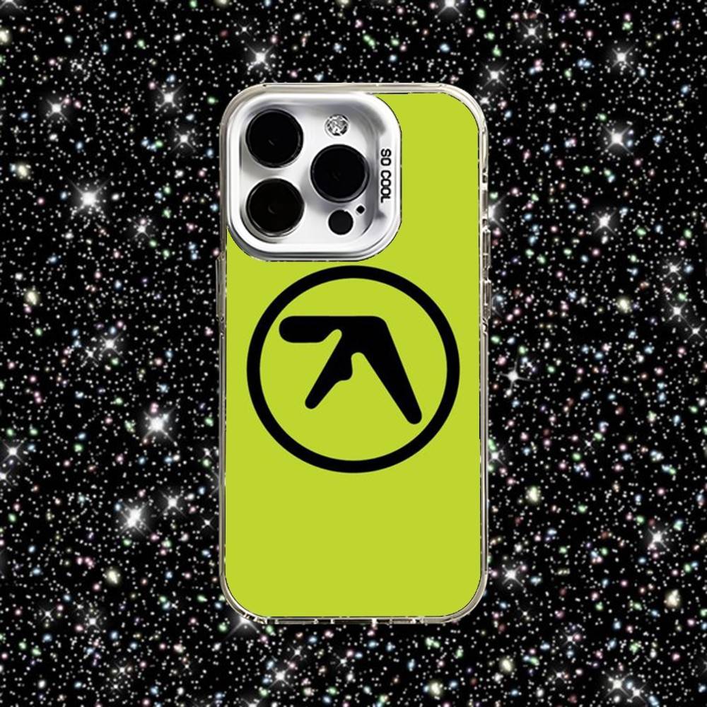 

A-Aphex T-Twin S-Symbol Phone Case For iPhone 16,15,14,13,12,11,Pro,XS,Max,Plus,Mini,SE White Candy Matte Shockproof Cover iphone14plus