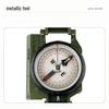 Linpan Portable Multifunction Flip-Cover Metal Compass