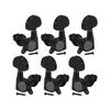 FLEOR Set of 3L3R Acoustic Guitar Tuning Keys Pegs Sealed Machine Heads Tuners Guitar Parts