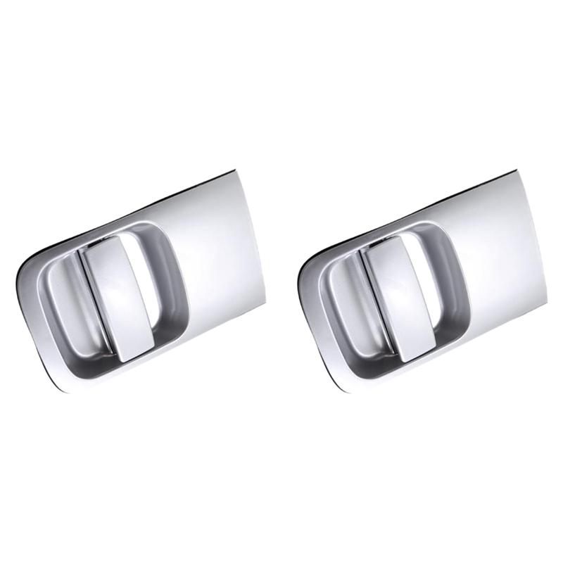 2X Outside Door Handle Open Door Clasp Sliding Door Outside Handle For Hyundai H1 Grand Starex I800 L 83650-4H100 Gray Left