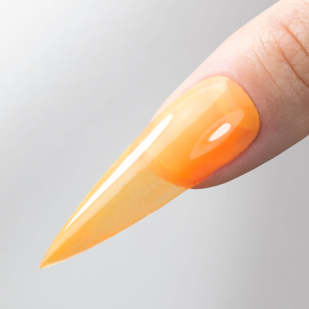Kolorowy Top Bez Przemywania Top No Wipe Crystal Glass Molly Nails Orange Hema/Di-Hema Free 10G