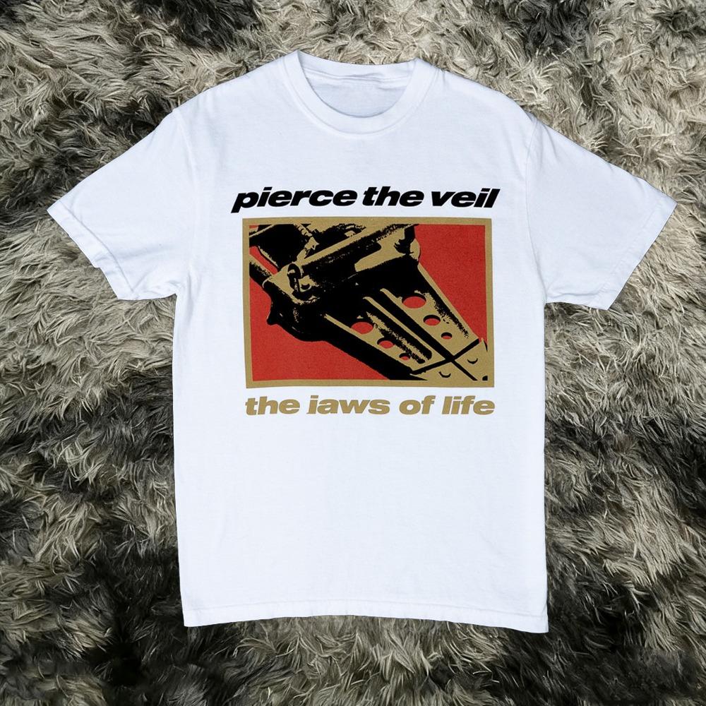 Maglietta Vintage Pierce The Veil Merchandising Concerto Rock Maglietta Grafica Vintage Abbigliamento Musica Metal Alternativa Maglietta Unisex Regalo per Fan Magliette