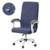 1pc Polar Fleece Chair Cover Water Repellent Solid Color Seat Slipcover Elastic All-inclusive Chair Case Game Room Home Office