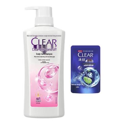 Kit de Shampoo Clareador Anti-Caspa para Cuidados com o Couro Cabeludo