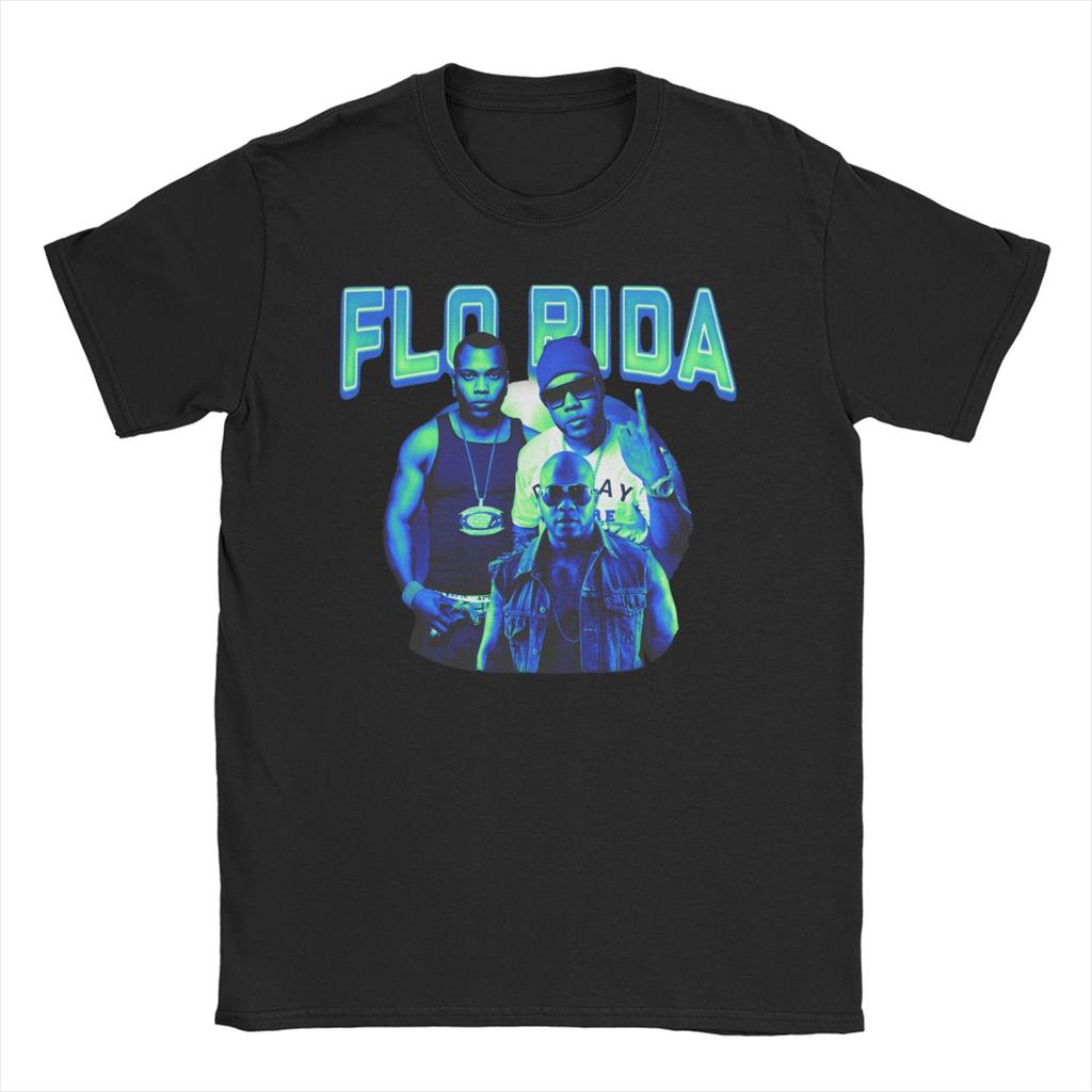 Flo Rida Tramar Lacel Dillard TShirt for Unisex Women Vintage 100 Cotton Tee Shirt Round Neck T Shirts Birthday Present Clothing