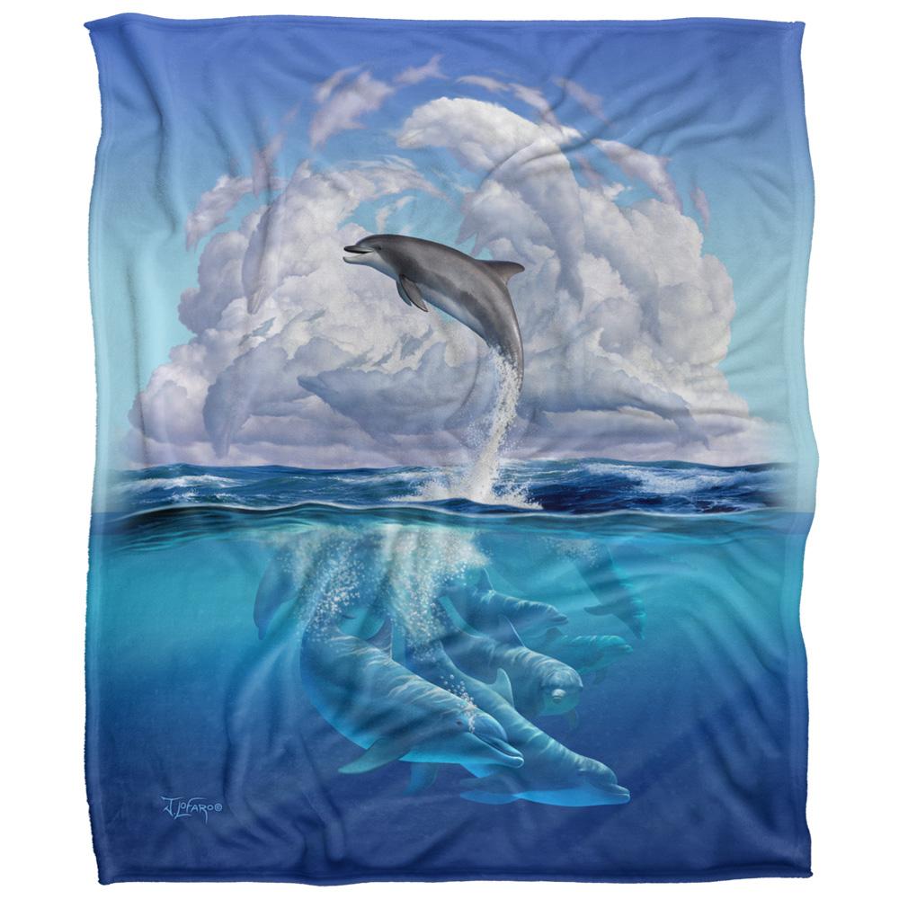 JQ Licensing Jlo Silky Dolphin Supersoft Blanket