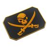 Insignia de Pegatina de Brazalete Mágico de Calavera Pirata de PVC