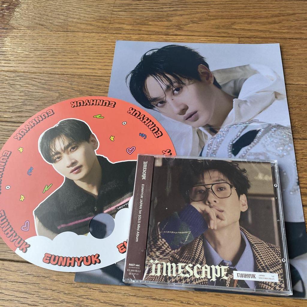 [USED] Eunhyuk TIMESCAPE CD Mini Poster & Fan