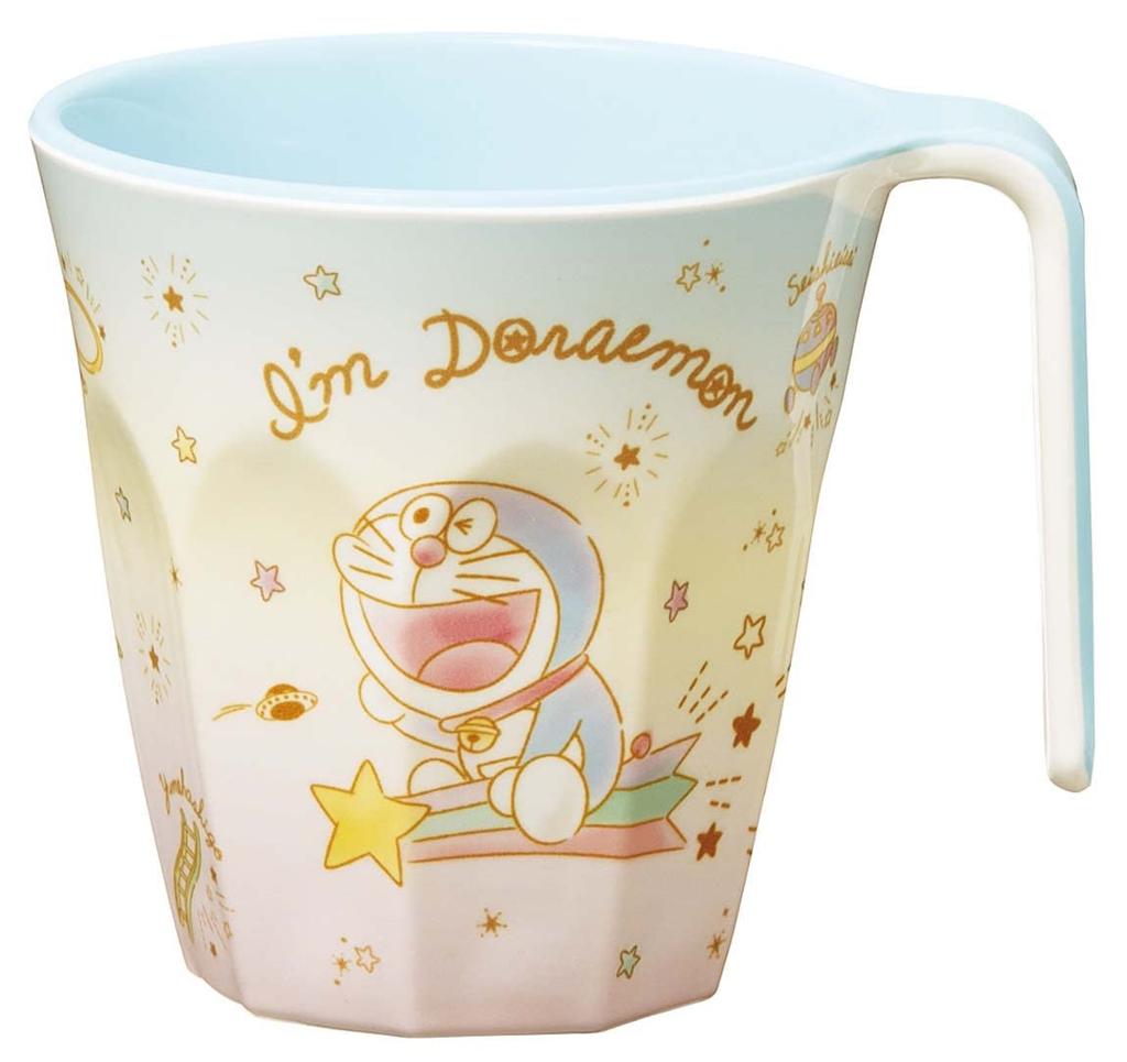 Skater 300ml Melamine Tumbler with Twinkle Twinkle Handle, I'm Doraemon, Universe, MTH3-A