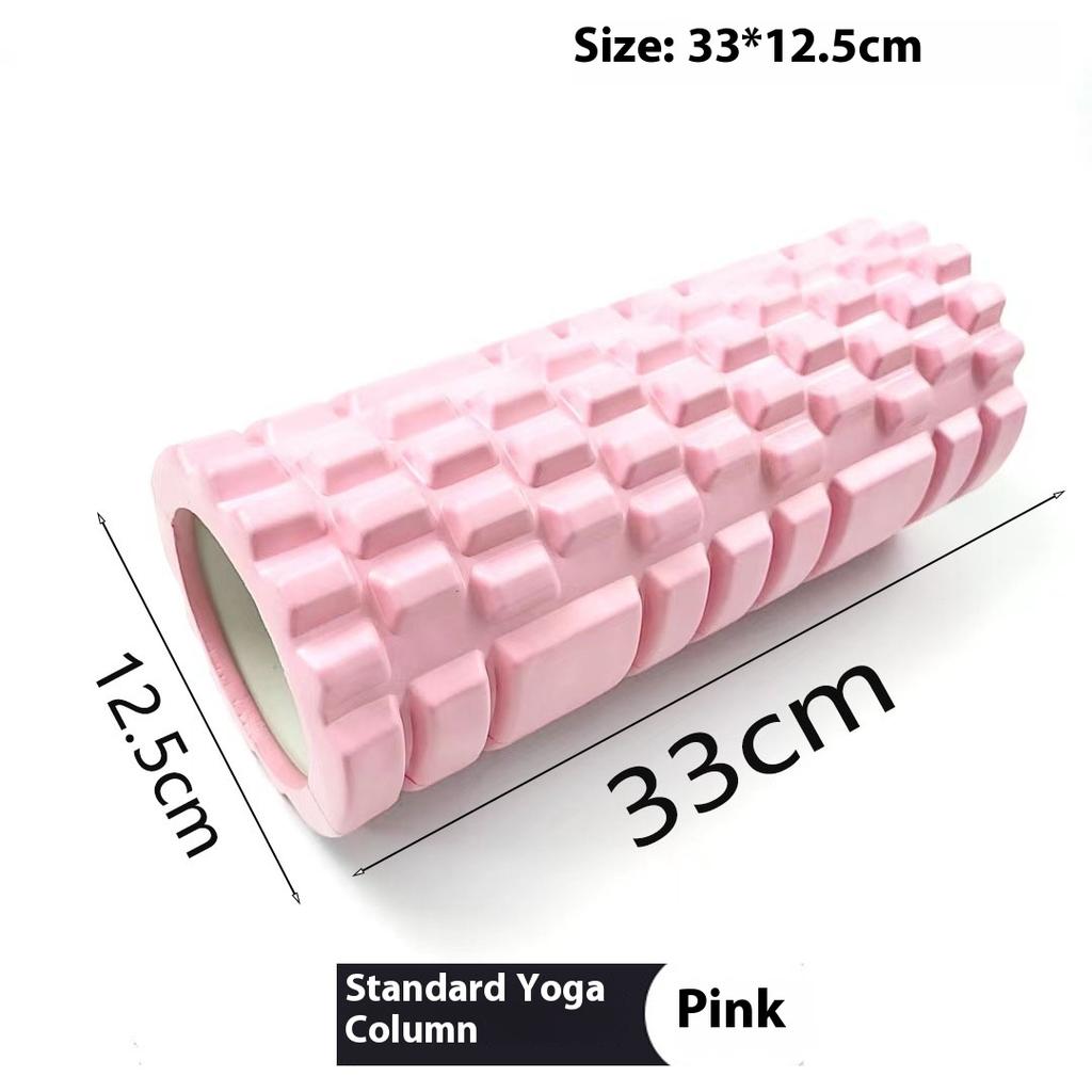Yoga Workout Roller Foam Roller Leg Muscle Groups Relaxation Back Area Massage Equipment Pilates Reformer Machine Gym Home Fitness Equipment