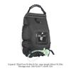 20L Solar Shower Bag Outdoor Heating Camping Shower Water Bags Portable Bathing Storage Bag with Shower Head Camping Supplies