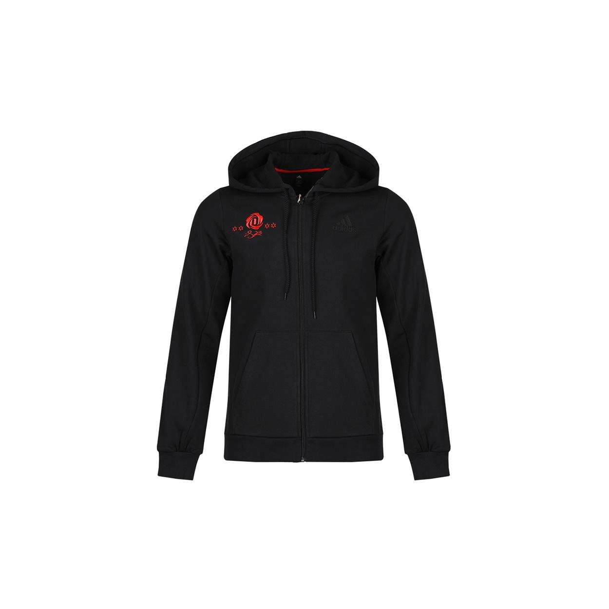adidas Casual Hooded Sports Jacket Men Black Men s GE2928 XL