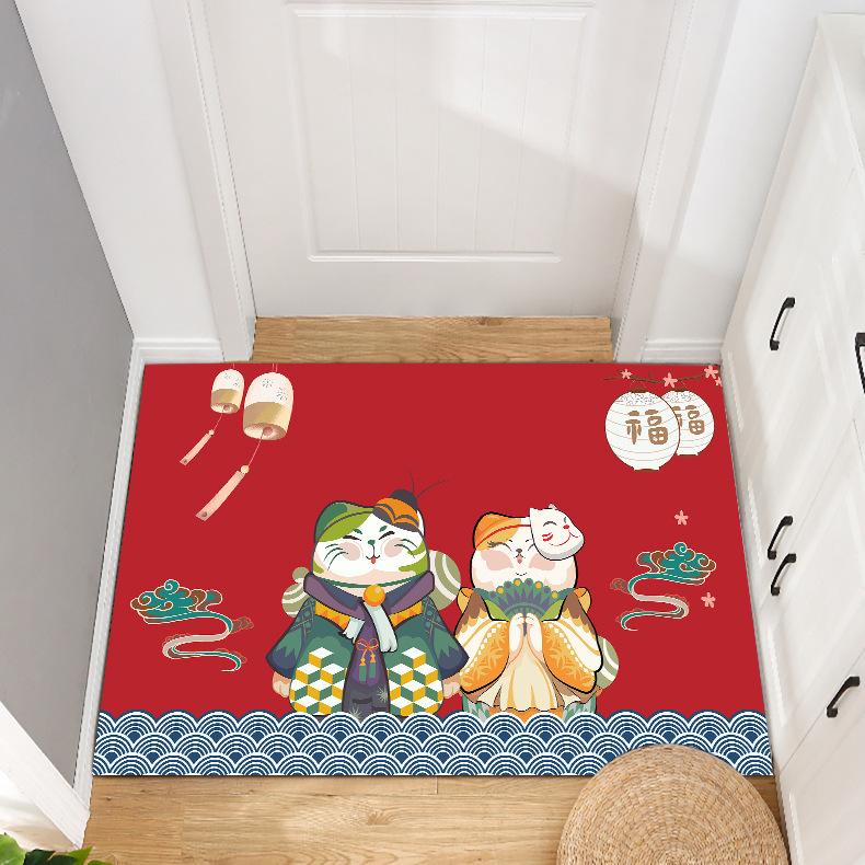 Tappeto 3D Cartone Animato Tappetino per Pavimento Tappetino per Ingresso Tappetino per Pavimento Camera da Letto Soggiorno Tappetino per Pavimento