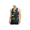 Nike Dri-Fit Reversible Round Neck Breathable Sleeveless Tank with Animal Print Men Tops Black FB7979-010