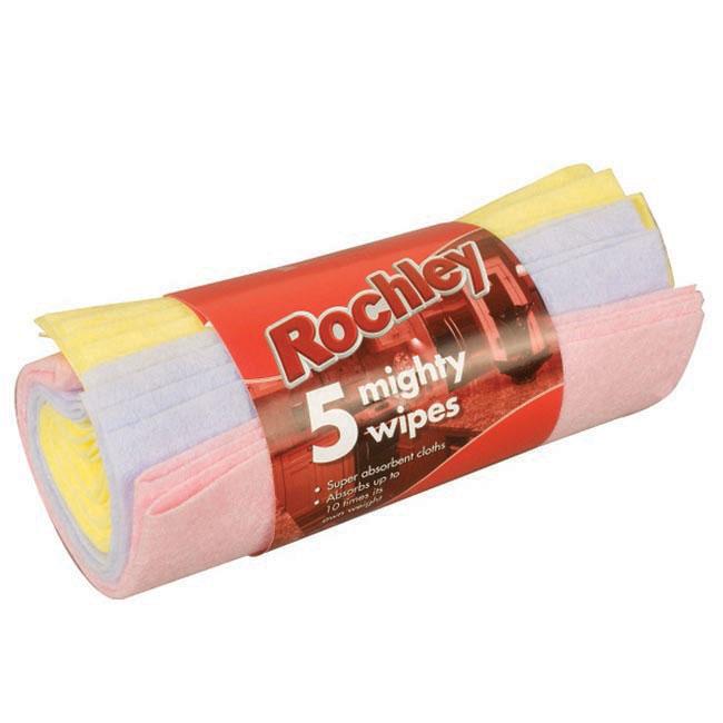 Rochley Mighty Wipes Roll 5pk
