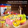 Non-Toxic Children'S Magnetic Fishing Game Early Educational Learning Toy With 6 Poles & 21 Fish For Kids Develops Fine Motor Skills Gifts