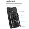 Armor Case For Xiaomi Poco F6 X6 M6 Pro M5 F5 X5 GT C65 C40 4G 5G Cover Lens Protection With Ring Magnetic Holder Coque Fundas