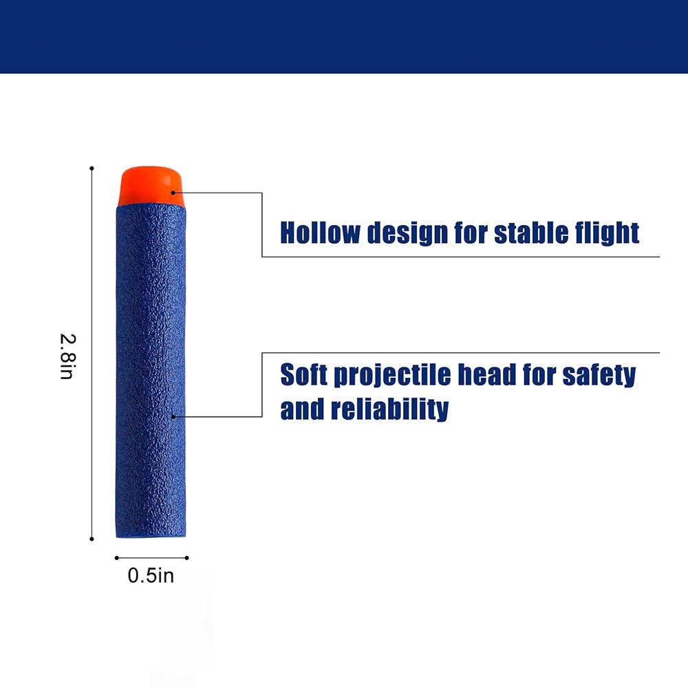 20PCS Bullets Ammo, Universal Guns Bullets Foam Bullet Dart Refill Pack For Nerf N-Strike