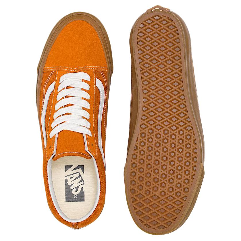 Vans Premium Old Skool 36 Marmalade Orange Gum Unisex Sneakers VN000D5652K