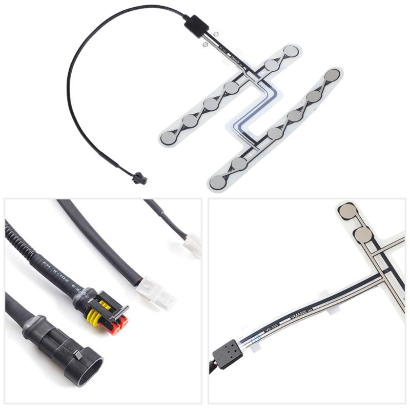 Car Safety Belt Warning Reminder Pad Occupied Seated Alarm Seat Pressure Sensor Universal Auto Modification Accessories