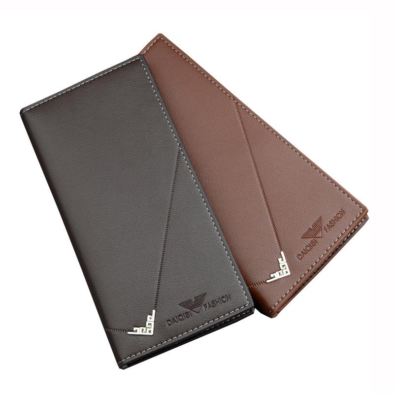 

Мужские длинные кошельки, кошельки из искусственной кожи, кошелек для кредитных карт