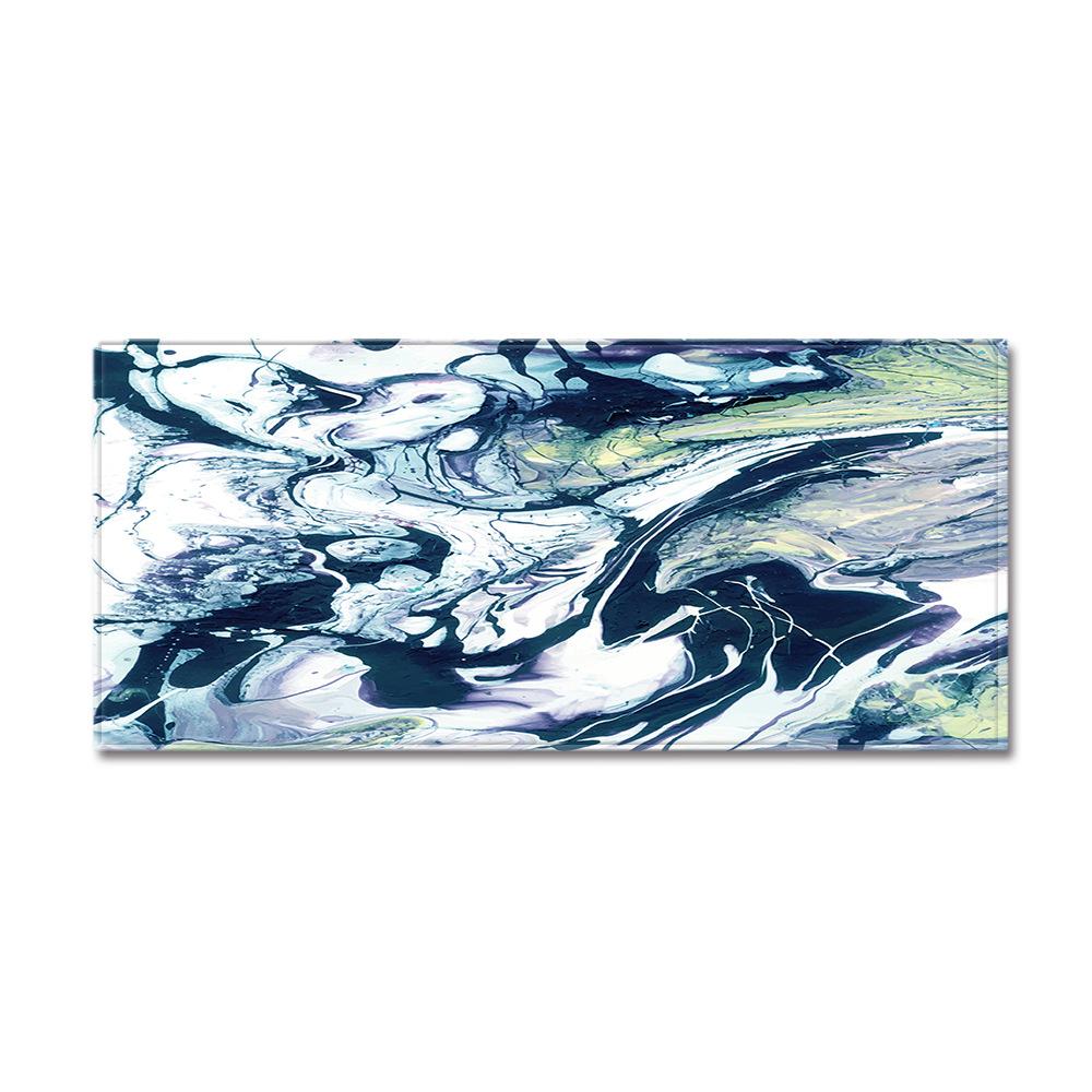 Marble Door Mat Kitchen Long Bathroom Non-Slip Mat Bedroom Living Room Floor Mat Carpet