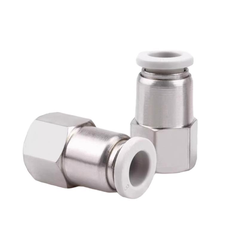MPCF Pneumatic Quick Connect Male Thread Air Hose Connector PCF4-M5/6-01/8-02/10-03/12-04