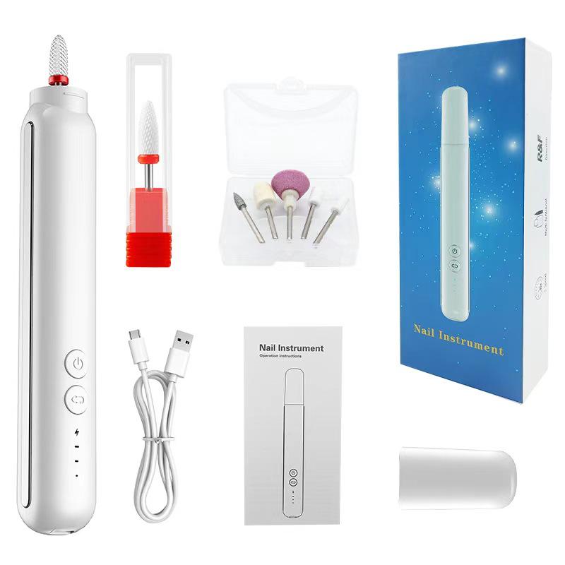 Professional Electric Nail File and Buffer Tool for Manicure and Nail Care