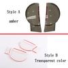 For 2020-2024 Land Rover Defender 90 110 ABS Car Lampshade Front big Lampshade Car Lamp Lampshade Shell exterior accessories