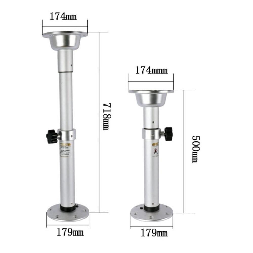 RV table base bracket, adjustable RV table leg base, marine, RV, yacht table base bracket