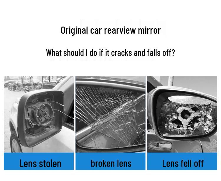 Ford Ranger 22-25 Rearview Mirror Lens: Heated, Reflective