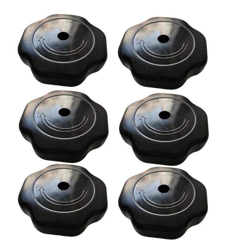 Pack of 6 Pressure Cooker Replacement Knob Pressure Cooker Elastic Knob Pressure Cooker Switch Elastic Tightening Knob