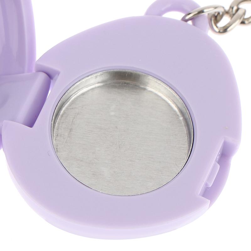 Portachiavi Colorato Porta Cipria Vuoto Fai da Te con Vassoio in Alluminio Contenitore Cosmetico Portatile Piccolo Contenitore per Fard