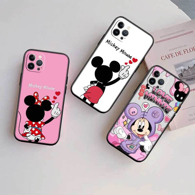 Mickey Minnie Mouse Shockproof Phone Case for Redmi Note 8 8T 9 9A 9C 9T 9S 10 11 11S 10C 10X 10A 10T Pro Max Plus Prime