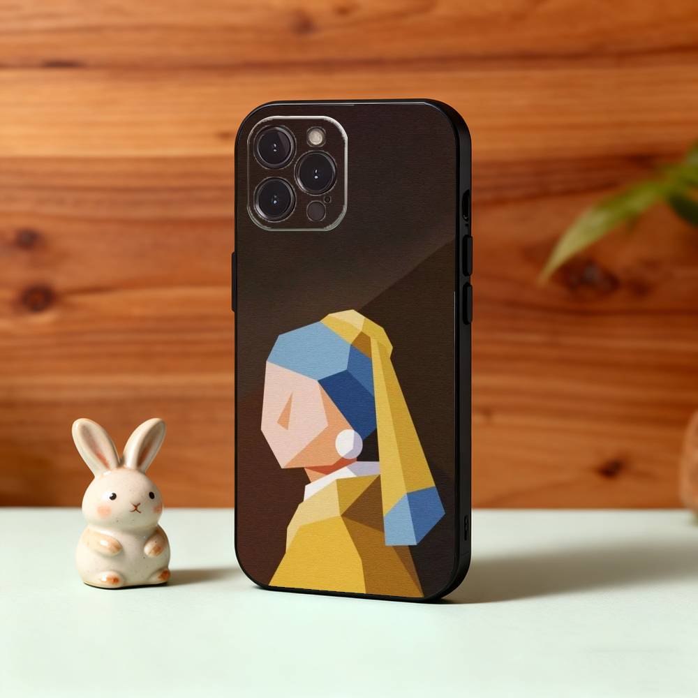 W-Wassily K-Kandinsky Art Phone Case For iPhone17,16,15,14,13,12Plus,Pro Max,XS,5G Soft Silicone Black Cover