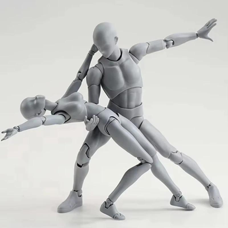 Artists Manikin Action Figure Drawing Model for Sketching Painting Drawing Human Mannequin Body Kun Doll Male Action Figure