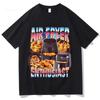 Novelty Air Fryer Enthusiast Funny Cooking Meme T Shirts Meme Gen Z Alpha Tee Women Unisex Cotton Summer Oversized Brain Rot Humor