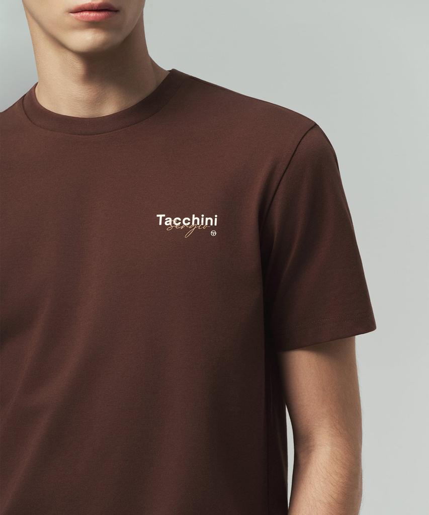 SERGIO TACCHINI U Graphic Regular Fit T-Shirt (D.Brown)