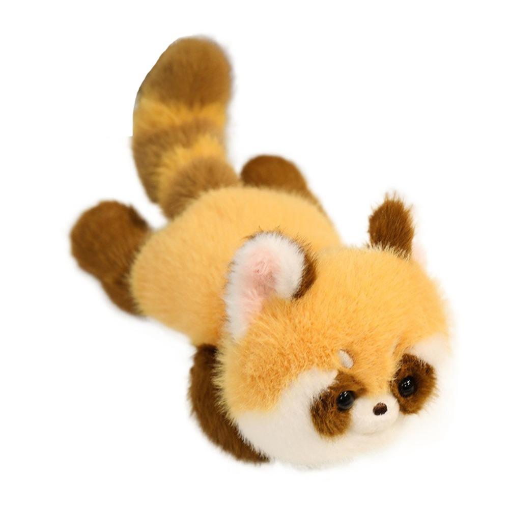 Animals Raccoon Plush Toy Wrist Pad Animal Plush Doll Desk Ornament Sitting Animals Plush  Children