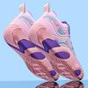 Basketball shoes youth boots new actual combat blue sneakers rubber sole training shoes men's medium and small shoes