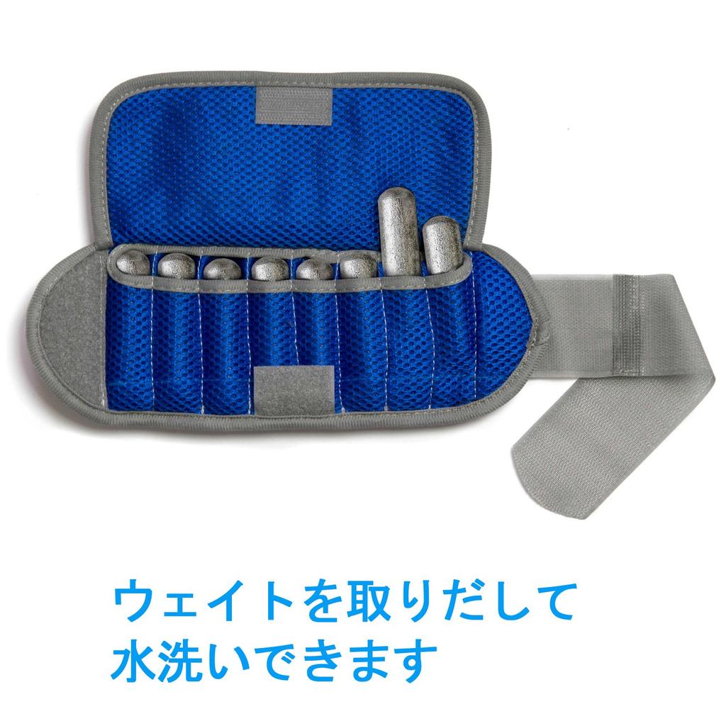 La-VIE Wrist and Ankle Weights, 1.0kg (2-Pack), for Hands and Feet [Genuine Manufacturer Product]