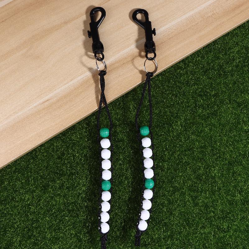 [5Pcs] Golf Score Counter Golf Strokes Scoring Beads Plastic Golf Ball Beads Putt Counter Golf Training Accessories