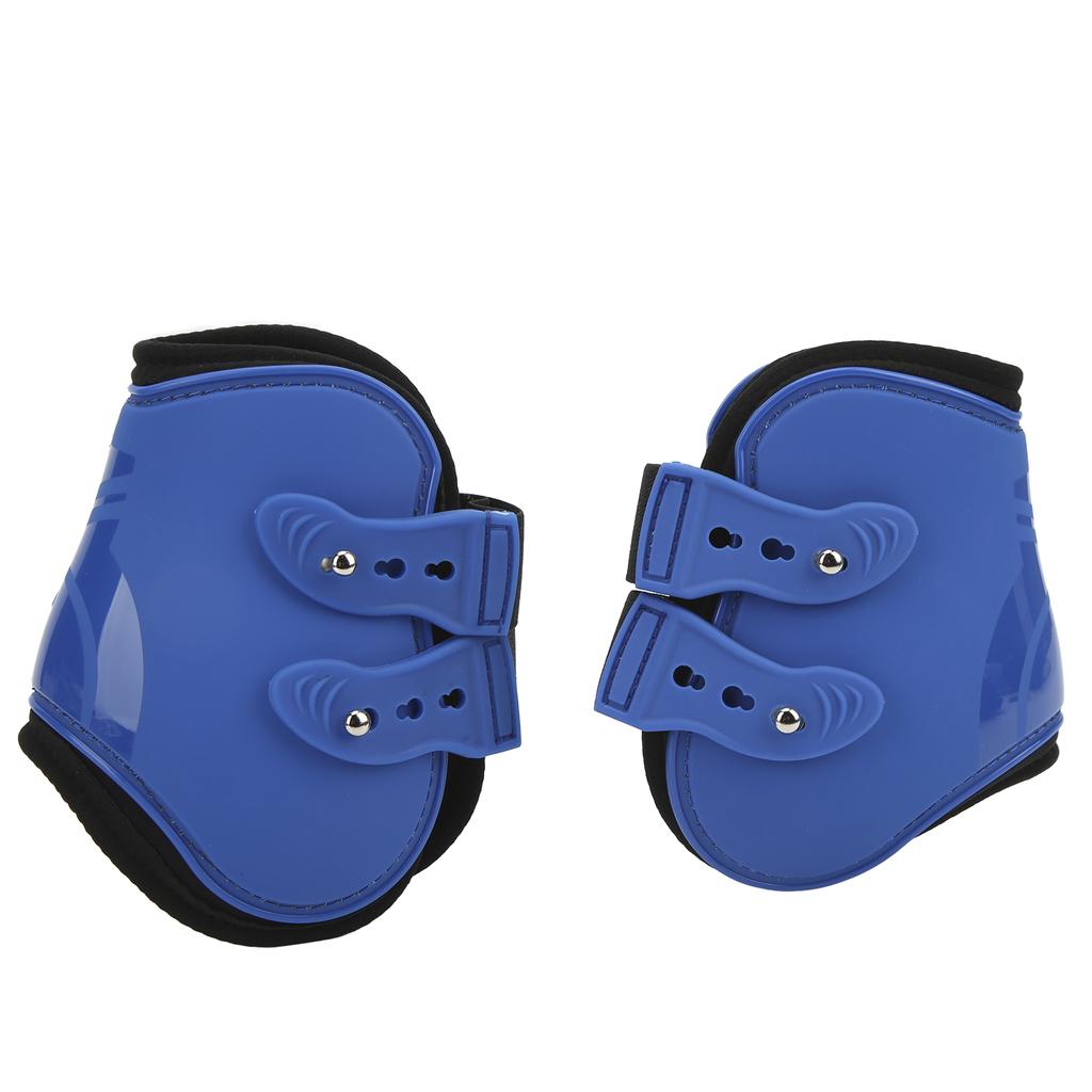 2Pcs PU Neoprene Leg Horse Boots Horse Leg Brace Guards Hind Legs Protection Gears