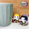 Demon Slayer Lucky Cat Anime Figure Blind Box Rengoku Tanjiro Q Version Kawaii Model Toys Desktop Car Ornaments Birthday Gifts